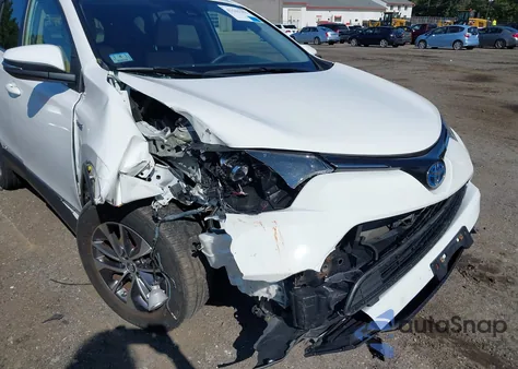 2017 Toyota Rav4 Hybrid Xle из США, поврежденный, VIN JTMRJREV0HD087268